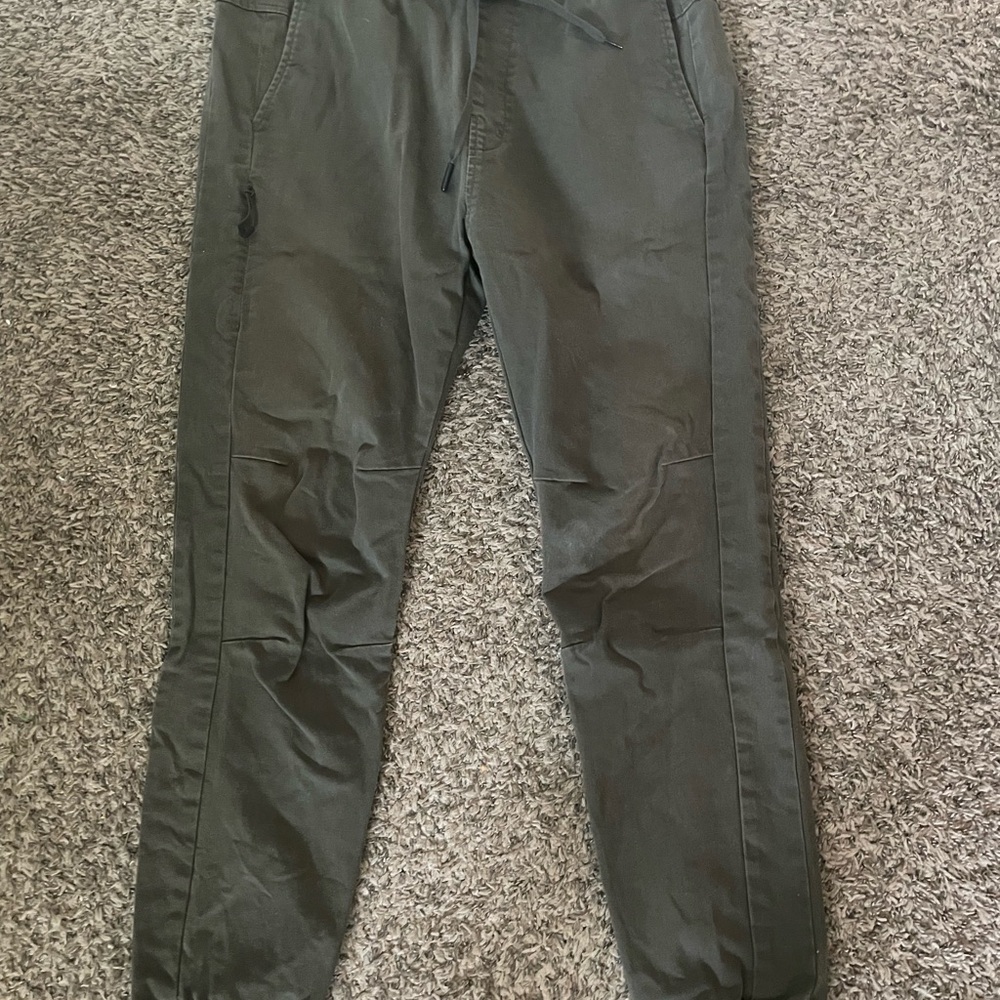 Pull&Bear Dark Green Cargo Pants